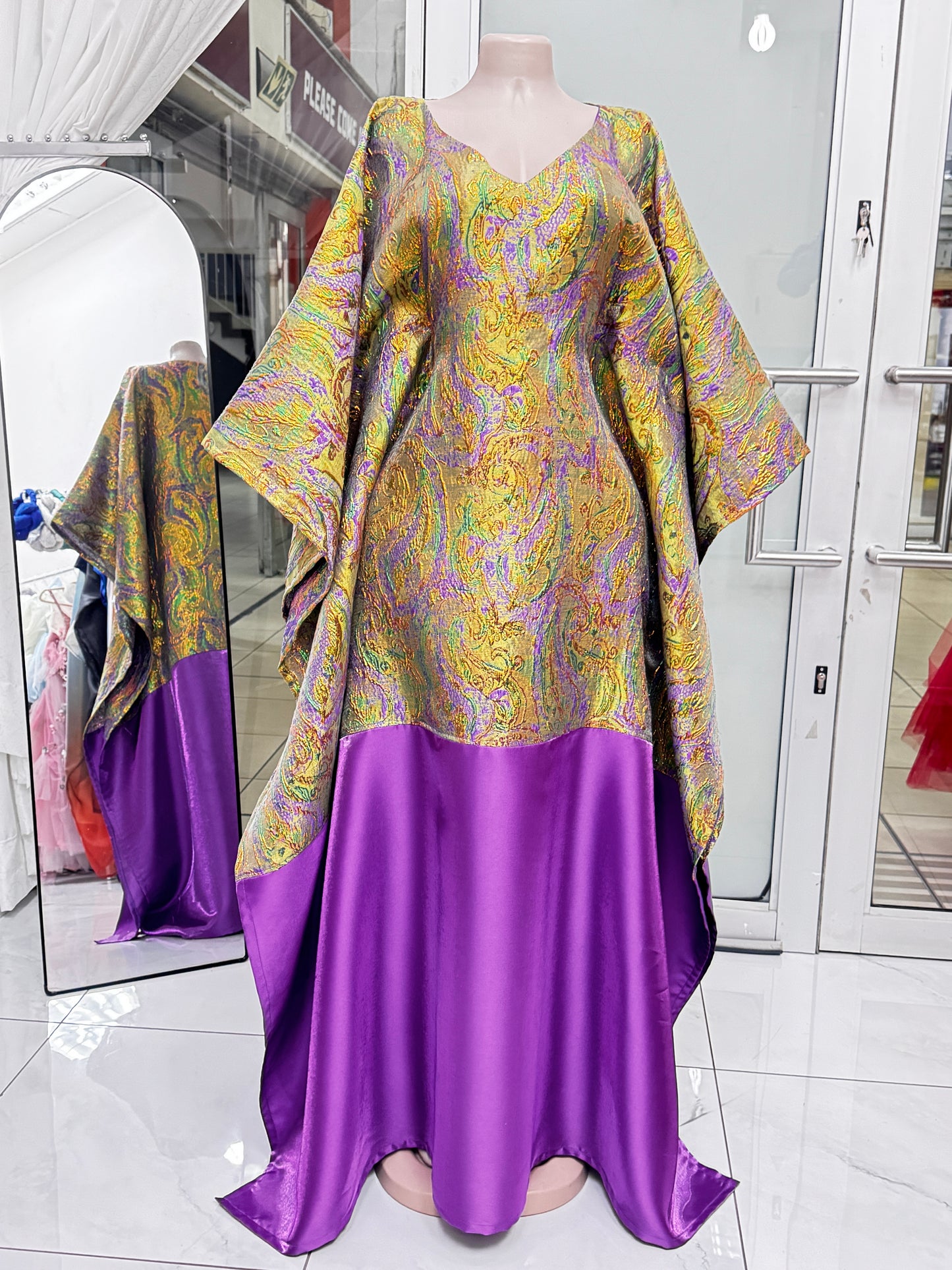 Royal Orchid Kaftan